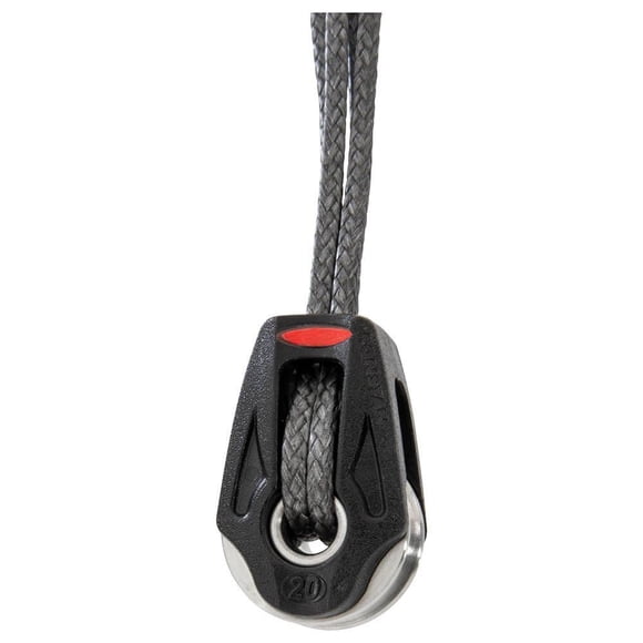 Bloque Ronstan Serie 20 BB simple con becket para amarre de alta carga
