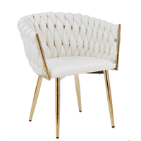 Habita2 Chile - Sitial Queen Terciopelo - Crudo