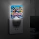 thumbnail image 4 of Sailor Moon: La Guerrera Luna Luz nocturna LED con sensor de anochecer a amanecer para dormitorio, baño, pasillo, escaleras - Lámpara LED nocturna de enchufe, 0.5W - 1 pieza, 4 of 6