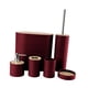 thumbnail image 3 of 6 Uds Accesorios De Ba?o Cepillo De Inodoro Portátil Para Dormitorio Hogar Granja Rojo, 3 of 5