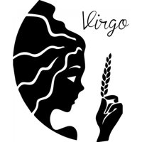 Rienda Libre Graphics - Decomural Virgo Star Sign Ws-32922
