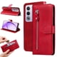 thumbnail image 1 of Funda con Cremallera para OPPO A3 Pro 5G, Carcasa Cartera de Cuero PU con Soporte y Tarjetero, 1 of 6