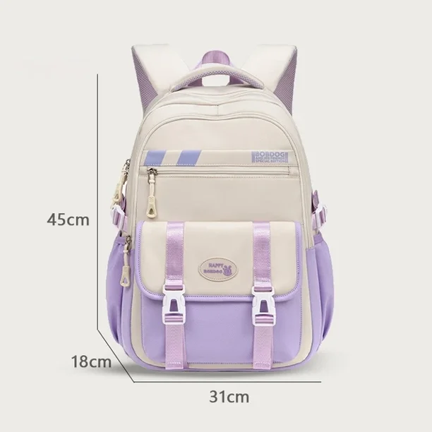 New School Bag with High Appearance Level Junior High School Backpack Large Capacity Primary School Backpack Ins Wind