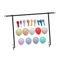 Magideal - Soporte De Barra Sobre La Mesa Con Abrazaderas Ajustables Para Cumpleaños, Bodas Y Vacaciones