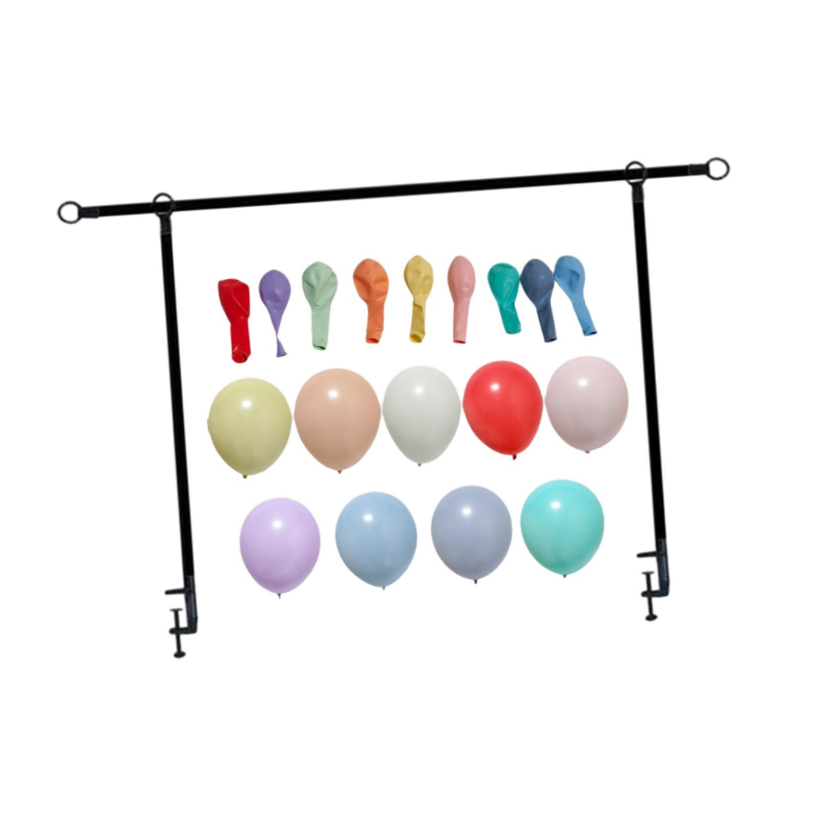 Magideal - Soporte De Barra Sobre La Mesa Con Abrazaderas Ajustables Para Cumpleaños, Bodas Y Vacaciones