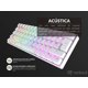 thumbnail image 5 of Teclado Ranked Supernova 62 teclas RGB Español Blanco, 5 of 8