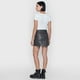 thumbnail image 3 of Falda Mujer Ecocuero Gris Corona, 3 of 5