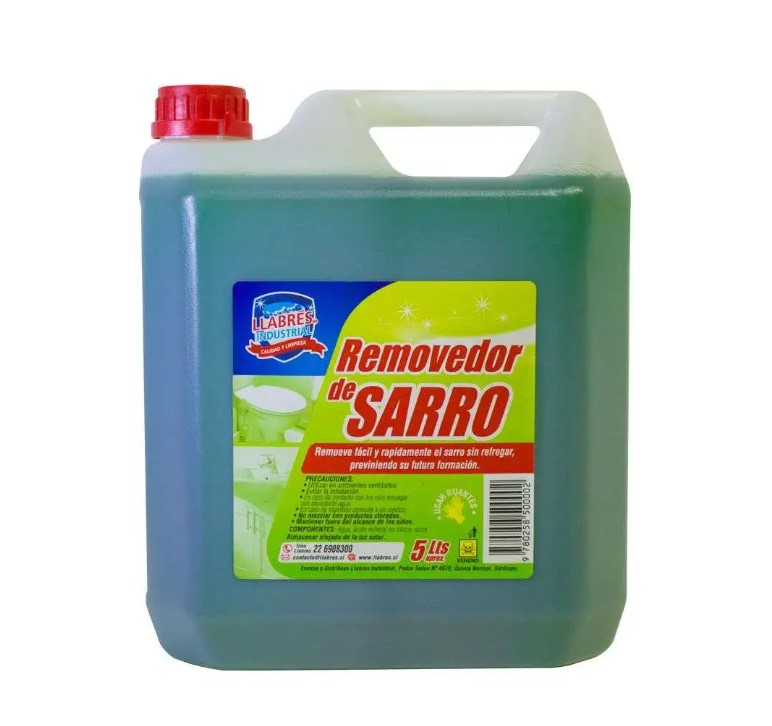 Removedor De Sarro Llabres 5L