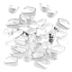 thumbnail image 2 of 500 Uds Colgante De Plata Pinch Bails Conector Cierres Joyería DIY Hallazgos 9mm, 2 of 3