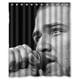 thumbnail image 1 of Cortina de ducha Mike Posner, juego de cortinas de baño con ganchos, tamaño 60 x 72 pulgadas, 1 of 3
