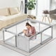 thumbnail image 1 of Baby Playpen Besuhot Baby Playard con puerta de 127 x 127 cm para interiores y exteriores, 1 of 7