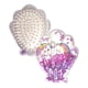 thumbnail image 1 of Set 3 Cepillos De Cabello Diseño Ostra Brillante Portatil Lau, 1 of 3