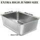 thumbnail image 2 of Bandeja higiénica LEGOURNS de acero inoxidable XXL para grandes felinos, 2 of 3