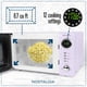 thumbnail image 3 of Nostalgia - Horno de microondas compacto retro de 700 vatios con visualización digital LED, bloqueo para niños, fácil de limpiar, lavanda, 0.7 Cu. Pies, 3 of 3