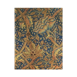 Paperblanks - Libreta William Morris Tapa Flexible Con Lineas, Ultra