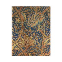 Paperblanks - Libreta William Morris Tapa Flexible Con Lineas, Ultra