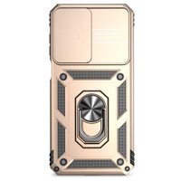 Estuche Gangxun Para Samsung Galaxy A16, Soporte Giratorio 360°, Estilo Mecánico Y Magnético