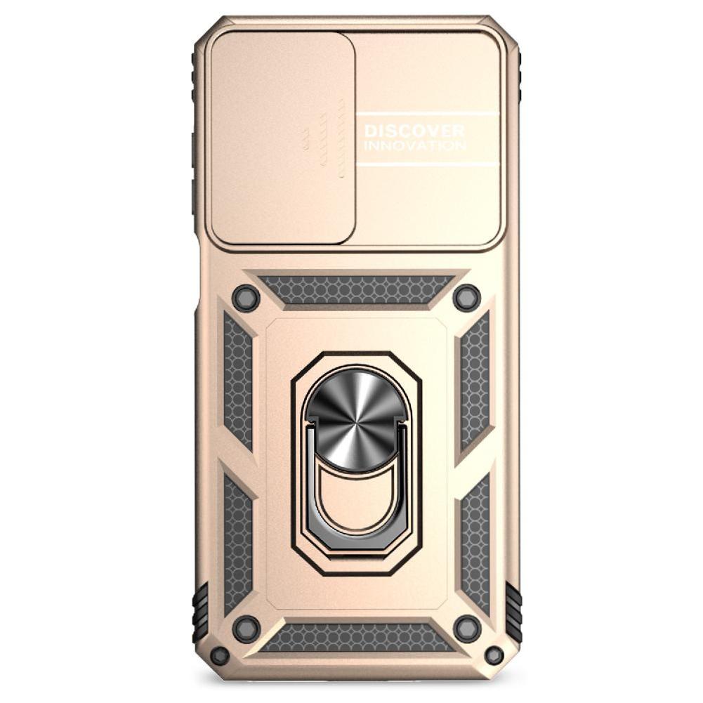 Estuche Gangxun Para Samsung Galaxy A16, Soporte Giratorio 360°, Estilo Mecánico Y Magnético