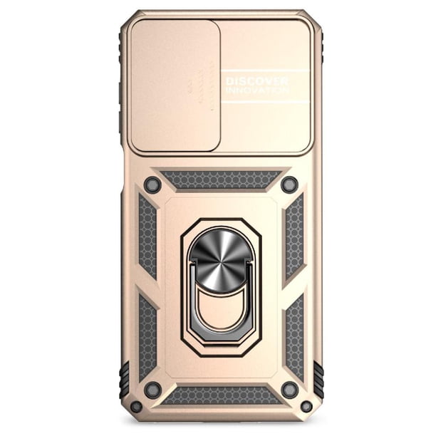 Estuche GANGXUN para Samsung Galaxy A16, soporte giratorio 360°, estilo mecánico y magnético