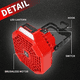 thumbnail image 2 of Ventilador Portátil para Tienda de Campaña con LED para Milwaukee Batería Li-ion de 18V con Lámpara y Control Remoto, 2 of 6
