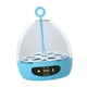 thumbnail image 2 of Mini Incubadora De 6 Huevos, Máquina Hatcher, Bandeja Volteadora De Huevos Con Luz Para Aves De Corral, Manual USB Azul, 2 of 5