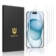 thumbnail image 1 of Protector de pantalla UnbreakCable para iPhone 15 Plus de 6.7 pulgadas, paquete de 2, 1 of 8