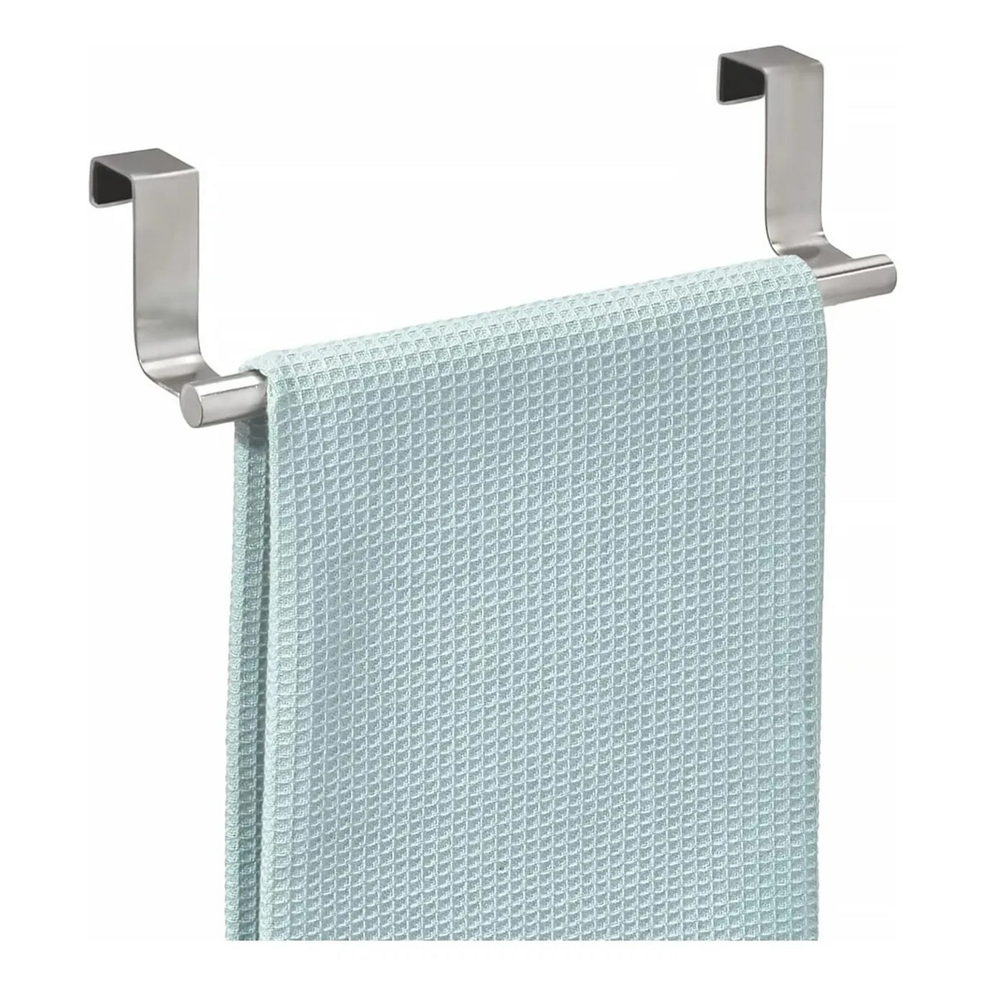 Genérica - Colgador Paños Cocina Y Toallas Puerta Mueble Acero Inoxidable 23.5cm