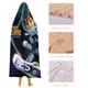 thumbnail image 4 of Miles del Mañana Manta Capa con Capucha Anti-Bolitas, Manta de Lana Ártica Suave, Manta Portátil de Felpa Ligera y Lujosa, Poncho para Siesta en Casa y Oficina, 100*130cm, 4 of 6