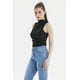 thumbnail image 2 of Polera Mujer Cuello Alto Negro, 2 of 4