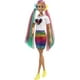 thumbnail image 3 of Barbie Leopard Rainbow Hair Doll (Morena) con función de cambio de color para el cabello, Barbie Barbie, 3 of 3
