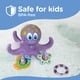 thumbnail image 4 of Juguete de pulpo flotante Nuby para baño de bebés mayores de 18 meses, color morado, 4 of 9