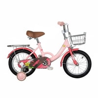 Mundo Online - Bicicleta Niña Infantil De Paseo Little Star Rueditas Aro 12 Rosada