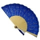 thumbnail image 1 of Abanico Madera y Tela Blue Wood Ap27, 1 of 2