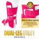 thumbnail image 3 of Protector de piernas Franklin Sports PRT Series de béisbol para adultos, color rosa, 3 of 8
