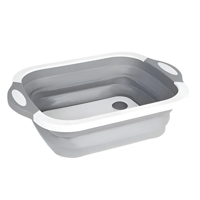 Tabla De Cortar Belug 3 En 1 De Silicona Plegable Drenaje Cocina Multiuso