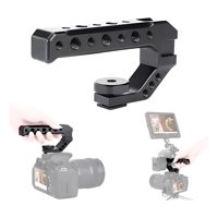 Genérica - Soporte Manual De Cámaras Micrófono Luces Slr Estabilizador Negro