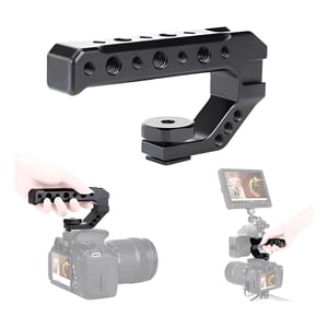 Genérica - Soporte Manual De Cámaras Micrófono Luces Slr Estabilizador Negro