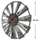 thumbnail image 2 of Reloj de pared Mrocioa Windmill, 24 pulgadas, decoración rústica de granja, 2 of 8