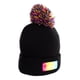 thumbnail image 2 of Gorro Lana Niño Pompon Negro, 2 of 3