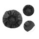 thumbnail image 2 of Unique Bargains 1 Pc Gorro de Ducha de Alta Elasticidad para Baño Tela de Satén Negra, 2 of 5