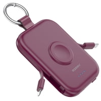 Cargador Portátil Power Bank Rorry 5000 Mah Con Cables Integrados