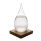 thumbnail image 5 of Vidrio Weather Predictor Enkrio Storm con decoración de base de madera, 5 of 5