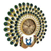 Genérico - Reloj Pared Pavo Real Decorativo Moderno Silencioso Jhn