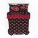 thumbnail image 1 of Juego de ropa de cama Franco Collectibles Naruto Akatsuki, tamaño completo, 1 of 8