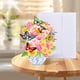 thumbnail image 4 of Tarjeta de felicitación con ramo de flores desplegable en 3D con jarrón de porcelana, 4 of 7