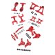 thumbnail image 2 of Juego De Dirección RC Para Tamiya TT02 1/10 RC Flat Sports Car Vehicle DIY Assembly, 2 of 5