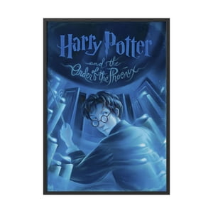 Creango - Cuadro Poster Enmarcado Harry Potter Y La Orden Del Fenix Decorativo