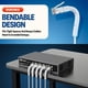 thumbnail image 2 of Cables de conexión Ethernet Everest Ultra Slim Cat6a de 30 cm, paquete de 10, 2 of 8