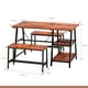 thumbnail image 4 of Comedor industrial con repisas y banquetas, 4 of 4