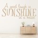 thumbnail image 2 of Decomural Sunshine In A House Home WS-15630, 2 of 2